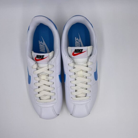 Nike Cortez White / Blue Womens Shoes - Picture 5 of 8